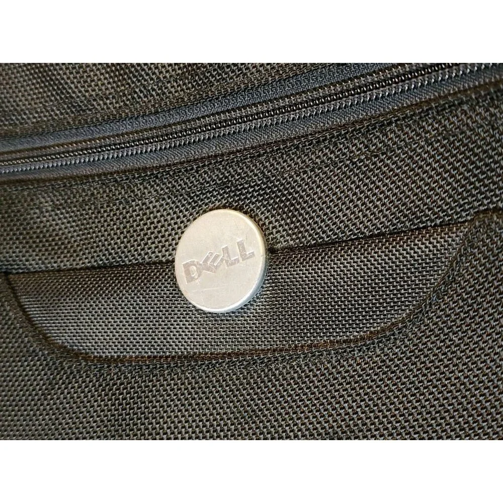Dell Computer Laptop Briefcase Shoulder Messenger Bag Fits Up To 17